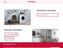 Tablet Screenshot of privileg.de