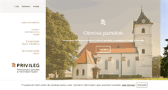 Desktop Screenshot of privileg.cz